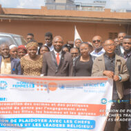 Karisimbi et Butembo : Les leaders coutumiers et religieux mobilisés pour renforcer l’accès des femmes aux services de santé reproductive